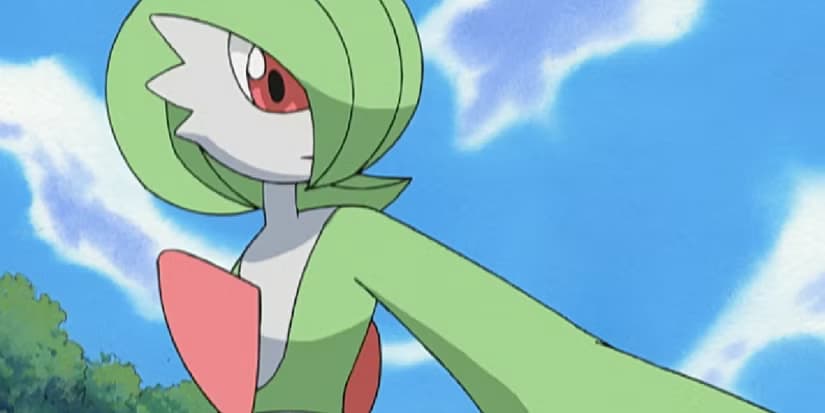 Gardevoir projecting a protective psychic barrier