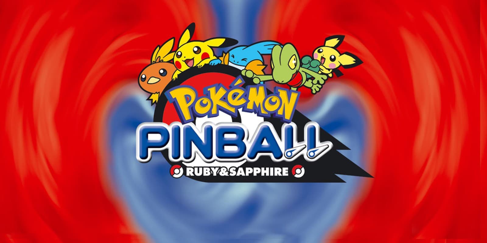 Pokémon Pinball Ruby and Sapphire cartridge art