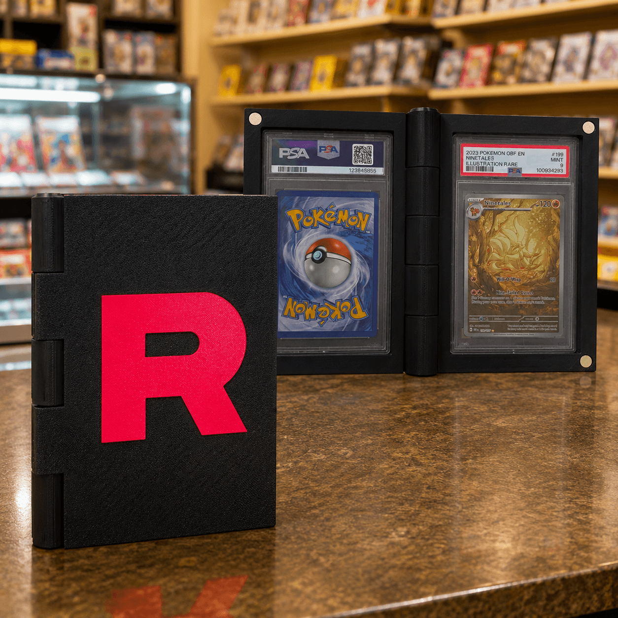 Team Rocket Pokemon 3 PSA Slab Box