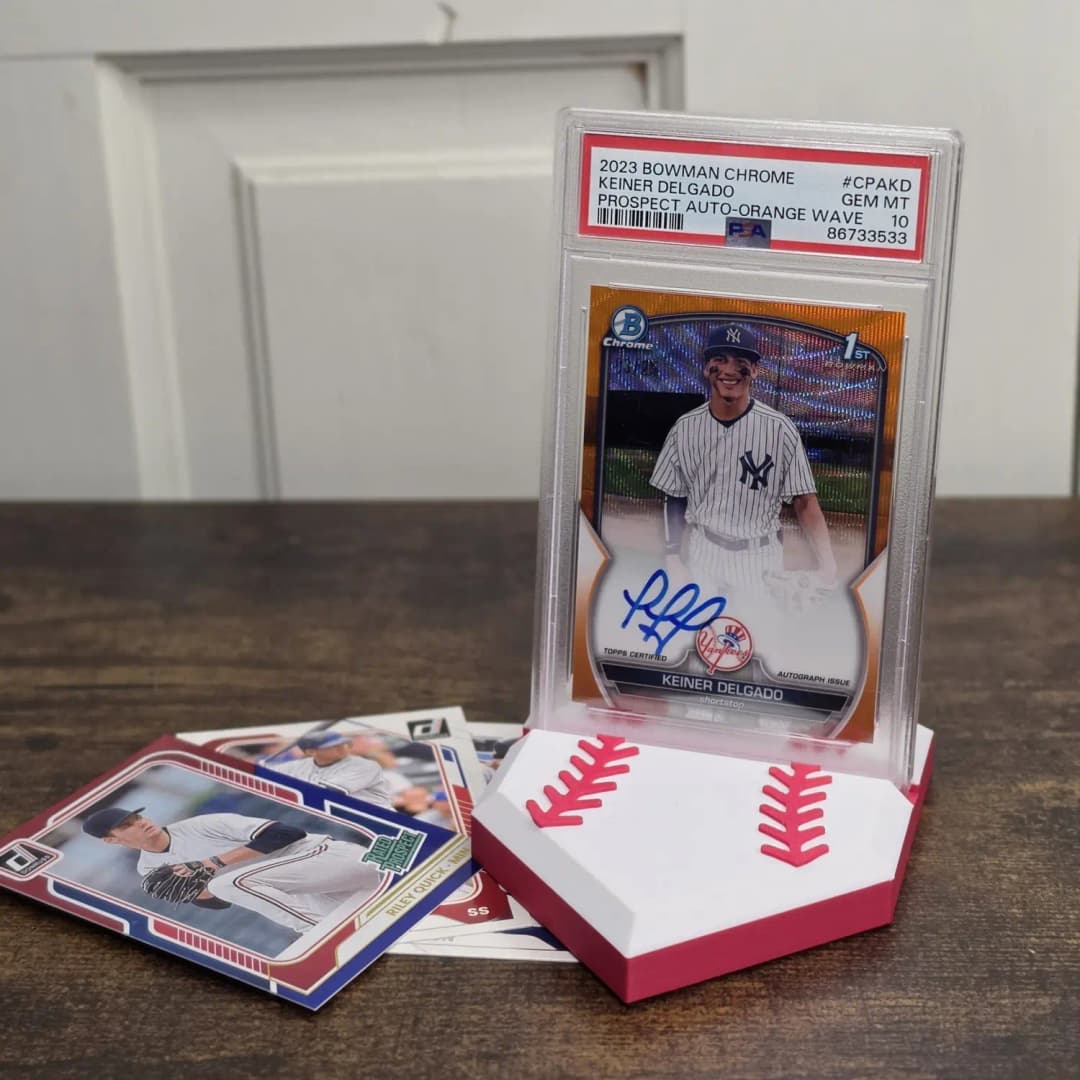 Baseball field card stand