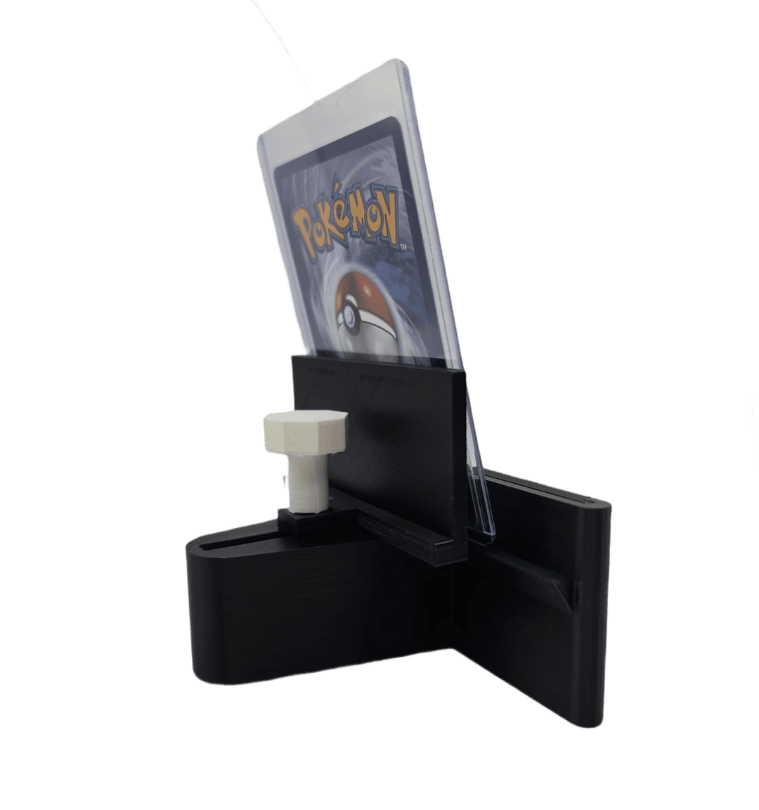 Graded card display stand